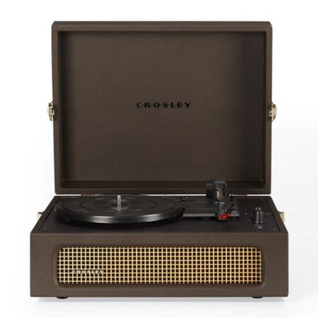 Crosley Voyager Retro Platenspeler - Cocoa - Bluetooth In/Out | Crosley