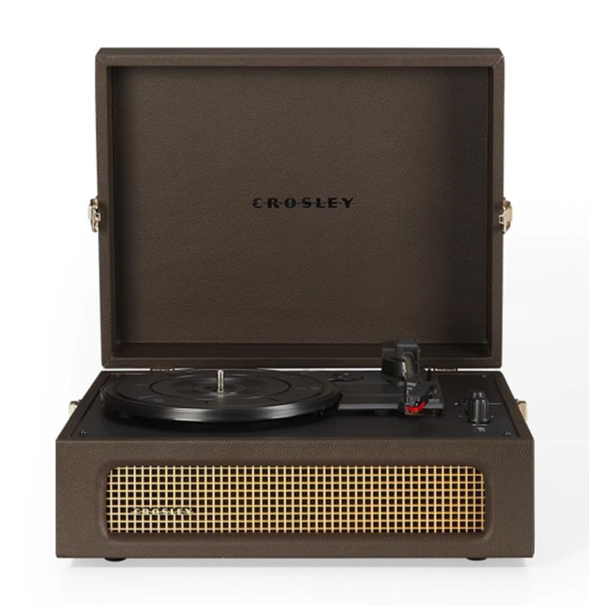 Crosley Voyager Retro Platenspeler - Cocoa - Bluetooth In/Out | Crosley