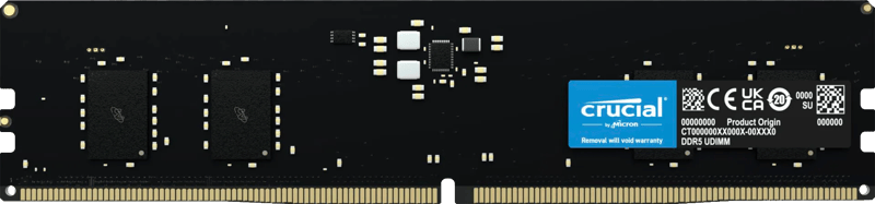 Crucial 1x8GB DDR5 4800MHz (CT8G48C40U5)