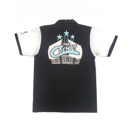 Cruisin USA The Cosmic Kids Bowlingshirt Black White -10-12 jaar | Cruisin' USA