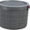 Curver Jute mandje rond 2L Donkergrijs | Curver
