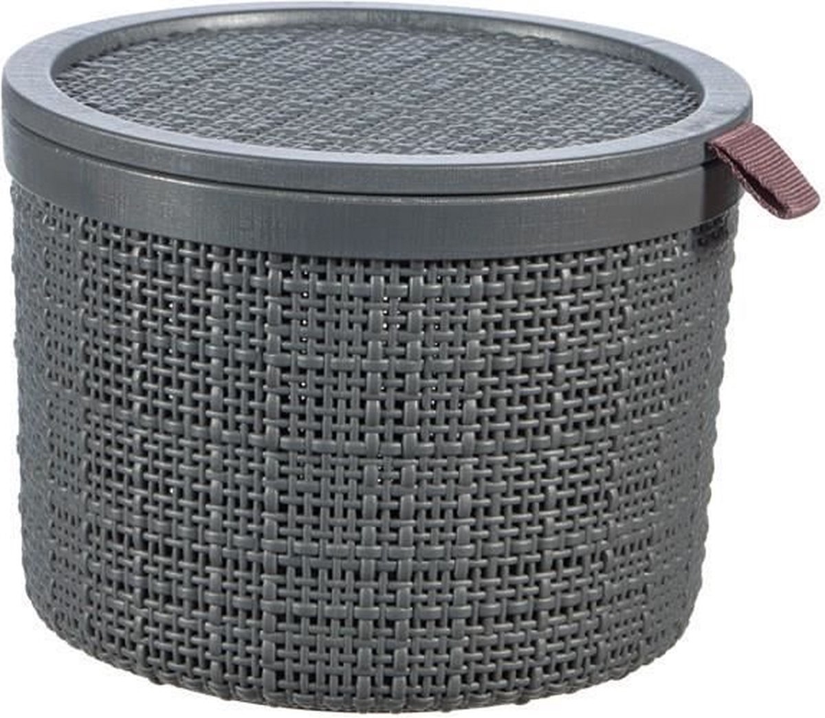 Curver Jute mandje rond 2L Donkergrijs | Curver