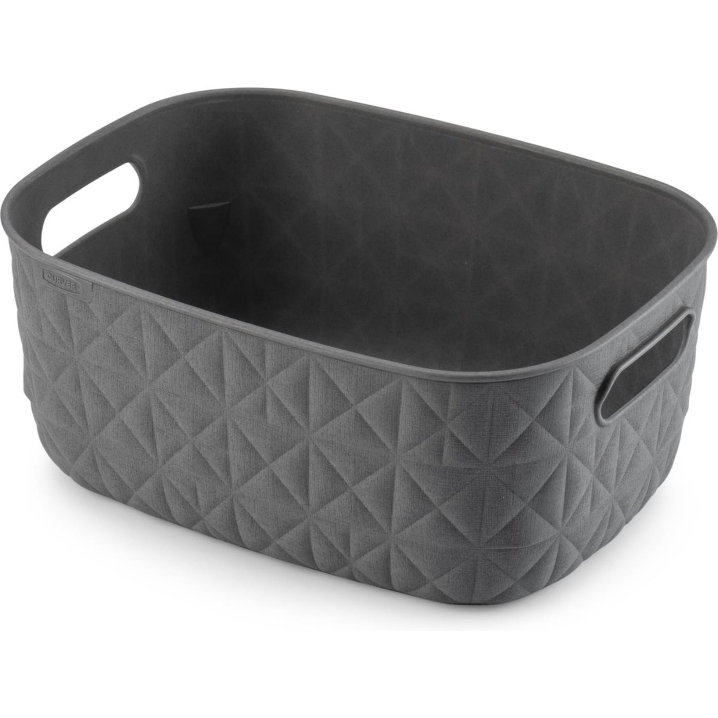 Curver Softex opbergmand S 4L Antraciet | Curver