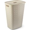 Curver Softex wasbox met deksel 56L wit | Curver