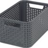 Curver Style opbergbox S antraciet | Curver