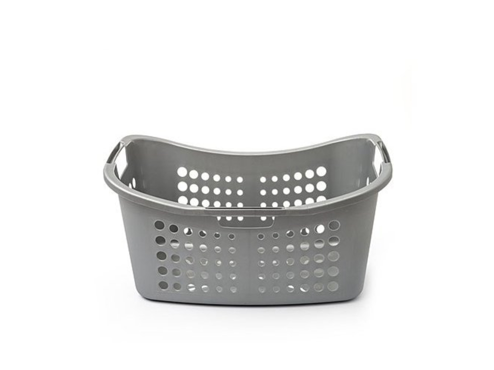 Curver Victor wasmand Ergo 50L zilver | Curver