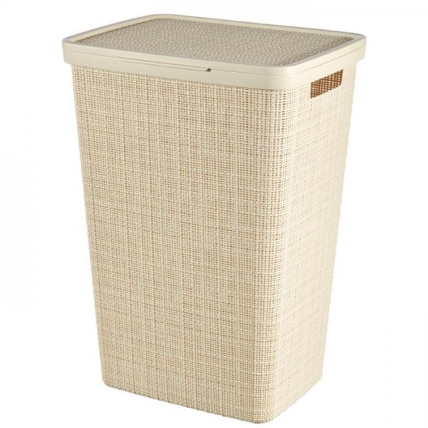 Curver Wasmand Jute Off White 58 liter | Curver