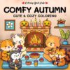 Cute & Cozy Kleurboek Autumn Cafe |