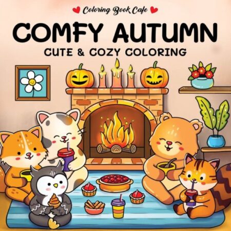 Cute & Cozy Kleurboek Autumn Cafe |