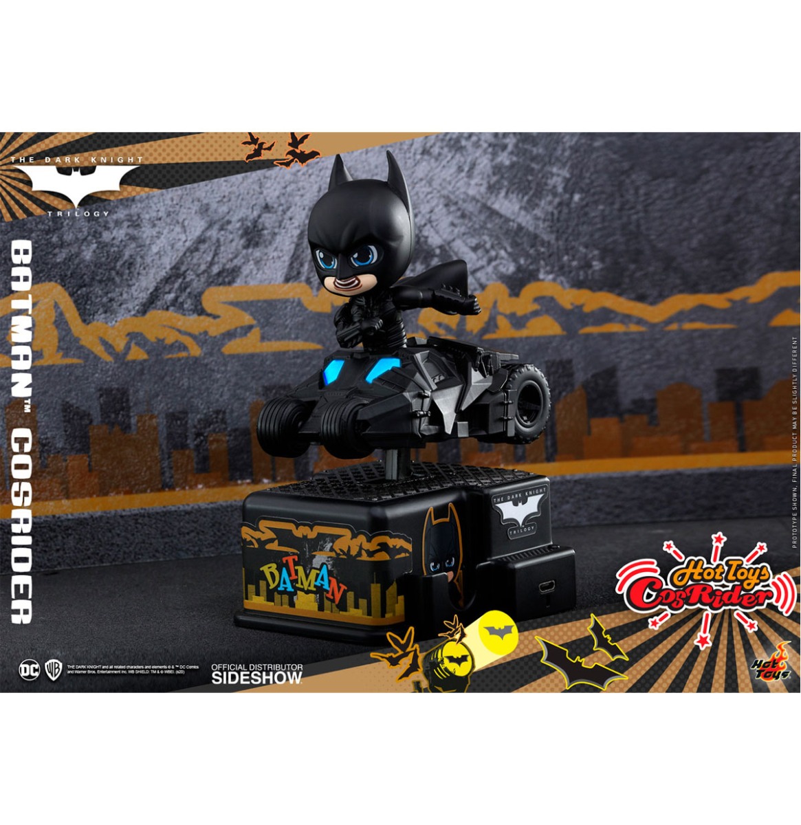 DC Comics: The Dark Knight - Batman 5 inch CosRider | 44% korting | Fiftiesstore