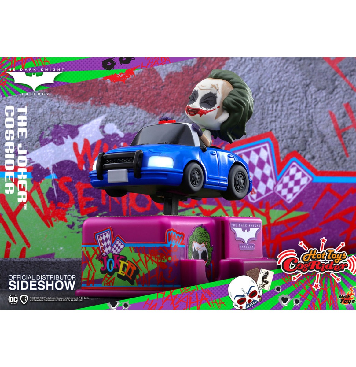 DC Comics: The Dark Knight - Joker 5 inch CosRider | 44% korting | Fiftiesstore