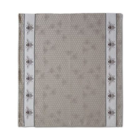 DDDDD Theedoek Honing grijs 60x65cm 6st | DDDDD