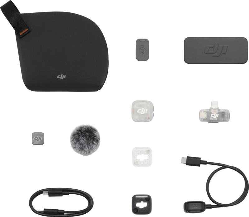 DJI Mic Mini 2S (1 TX + 1 Mobile RX + Oplaadcase)