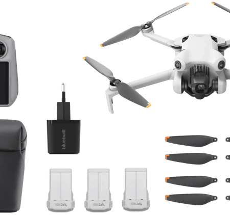 DJI Mini 4 Pro Fly More Combo + BlueBuilt Oplader