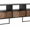 DTP Home TV-meubel 'Criss Cross' Hout en staal