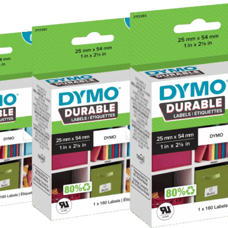 DYMO Duurzame LabelWriter Etiket 25x54mm 160 stuks 3-pack