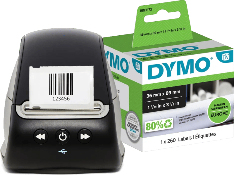 DYMO LabelWriter 550 + 1 extra label
