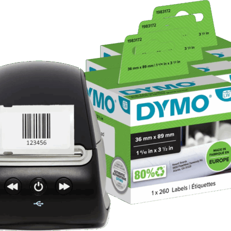 DYMO LabelWriter 550 + 3 extra labels