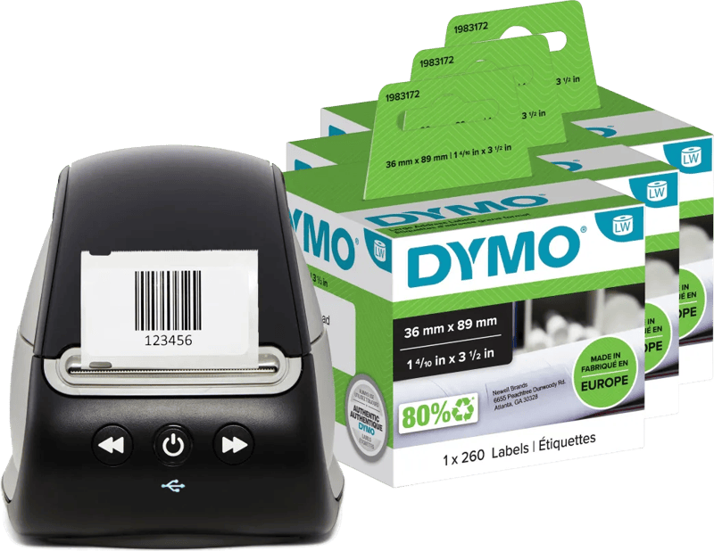 DYMO LabelWriter 550 + 3 extra labels