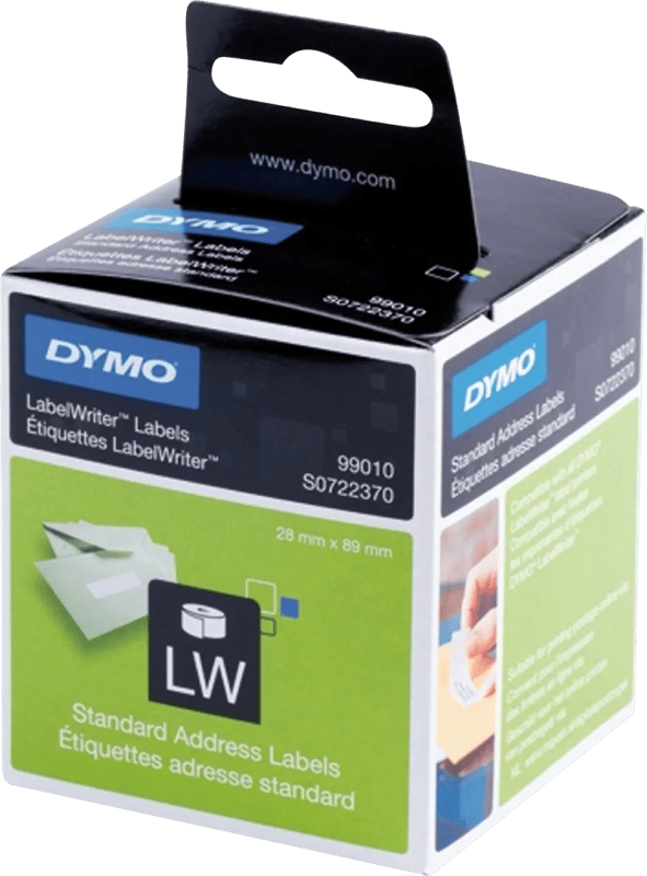 DYMO LabelWriter Adres Etiket 28 x 89 mm 260 stuks