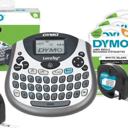 DYMO LetraTag LT-100T Labelprinter Qwerty + 3 extra labels