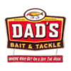 Dad's Bait & Tackle Relief 2-delig Metalen Bord | Fiftiesstore