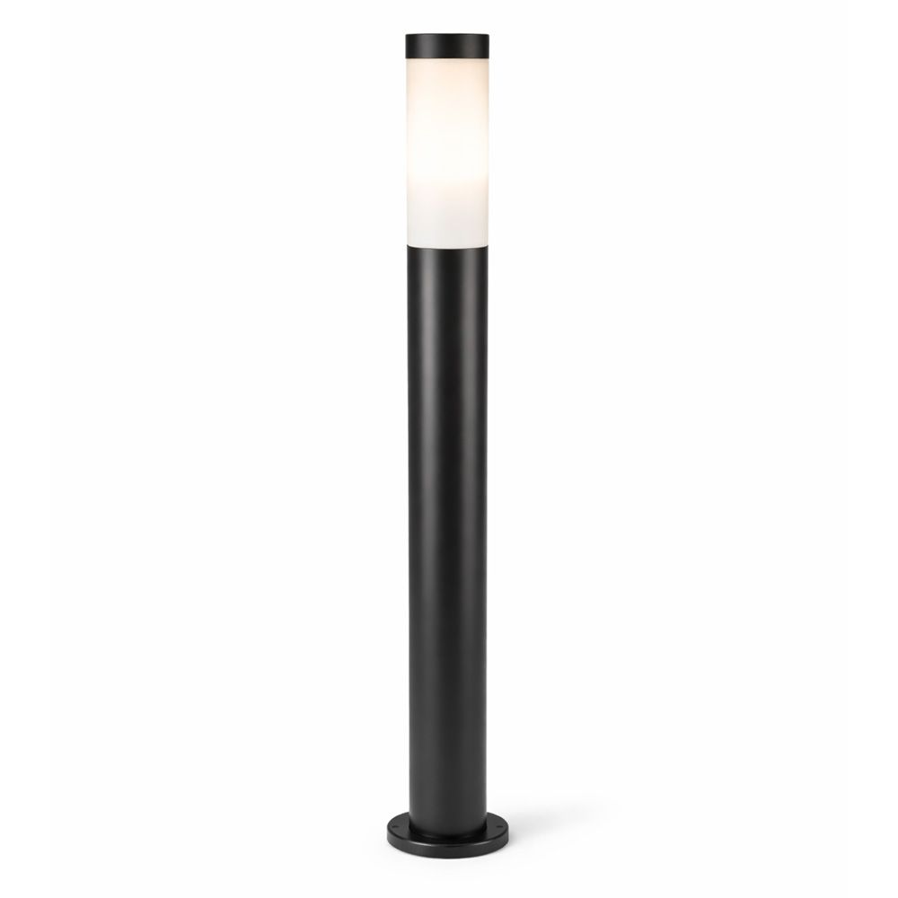 Dally LED Sokkellamp Zwart L - E27 fitting - IP44 Waterdicht - 110 cm - tuinverlichting - padverlichting - Staande buitenlamp | HOFTRONIC