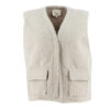Dames Gilet Charlotte Beige | Signe Nature