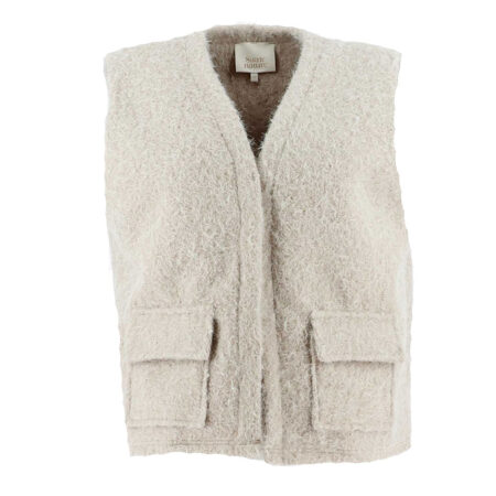 Dames Gilet Charlotte Beige | Signe Nature