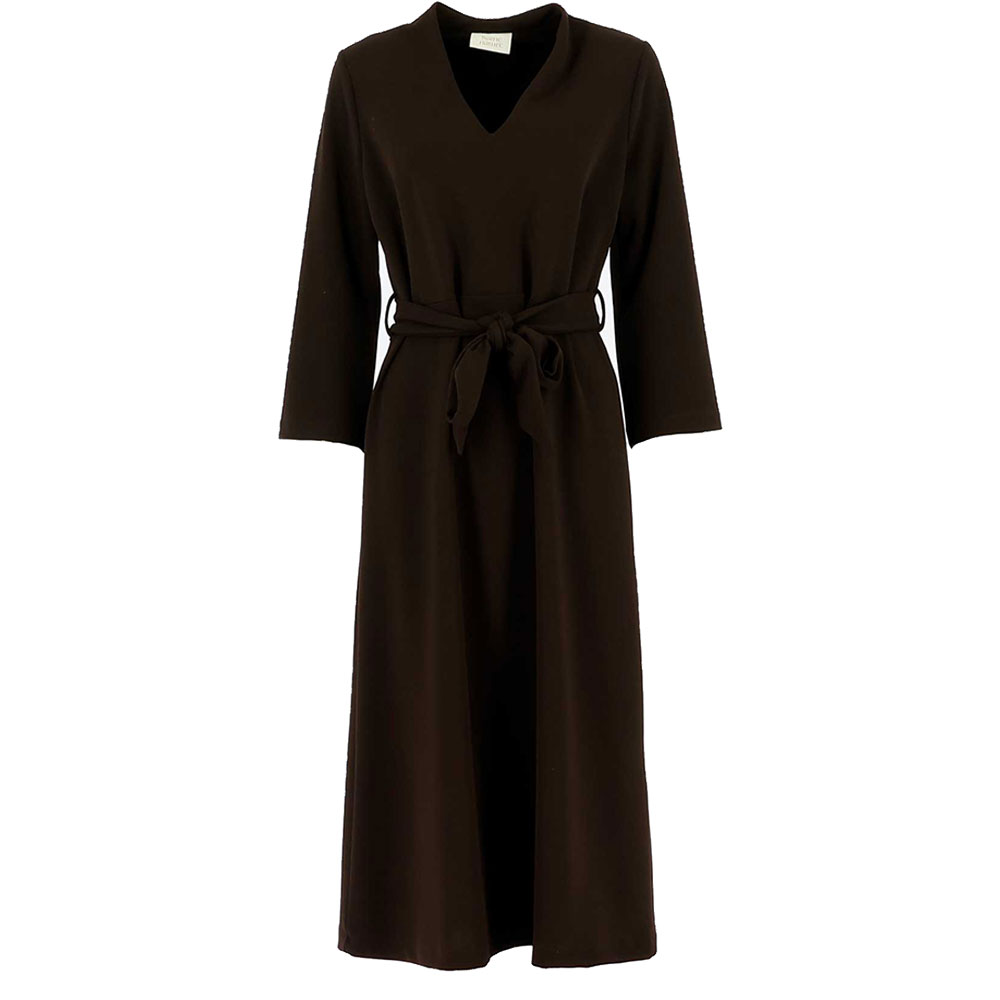 Dames Jurk Christa Chocolate | Signe Nature