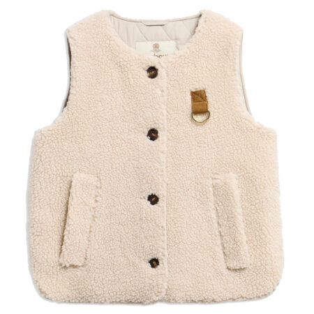 Dames bodywarmer Fleece Bowes Ecru | Barbour