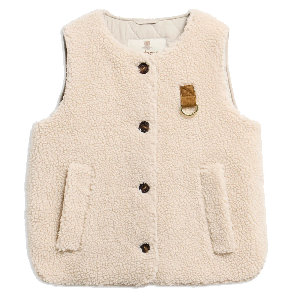 Dames bodywarmer Fleece Bowes Ecru | Barbour