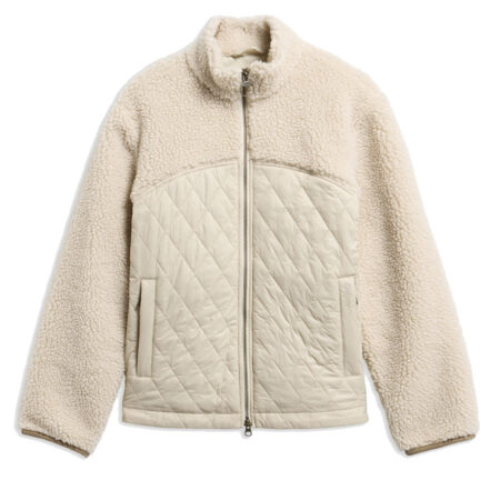 Dames jasje Fleece Ami Ecru | Barbour
