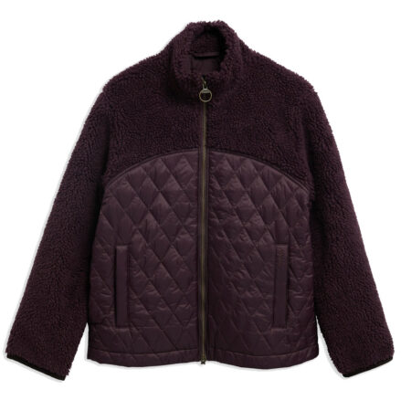 Dames jasje Fleece Ami Fig | Barbour