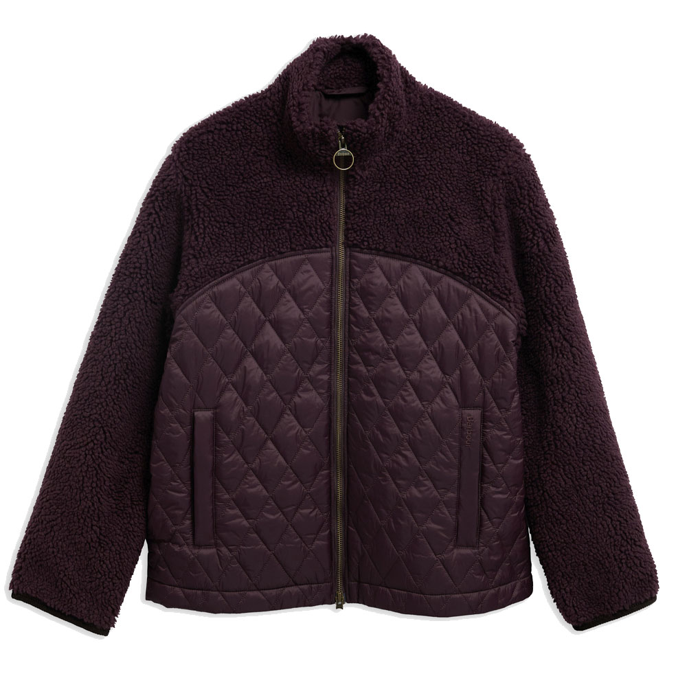 Dames jasje Fleece Ami Fig | Barbour