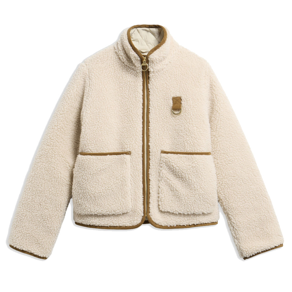 Dames jasje Fleece Elenora Ecru | Barbour