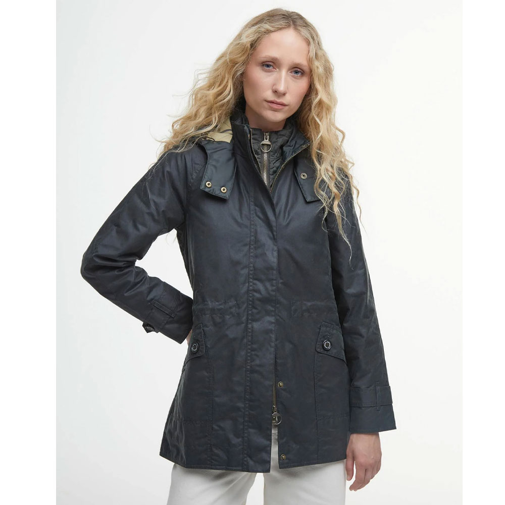 Dames waxjas Cannich Sage | Barbour
