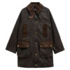 Dames waxjas Icons Modern Beaufort Olive/ Classic | Barbour