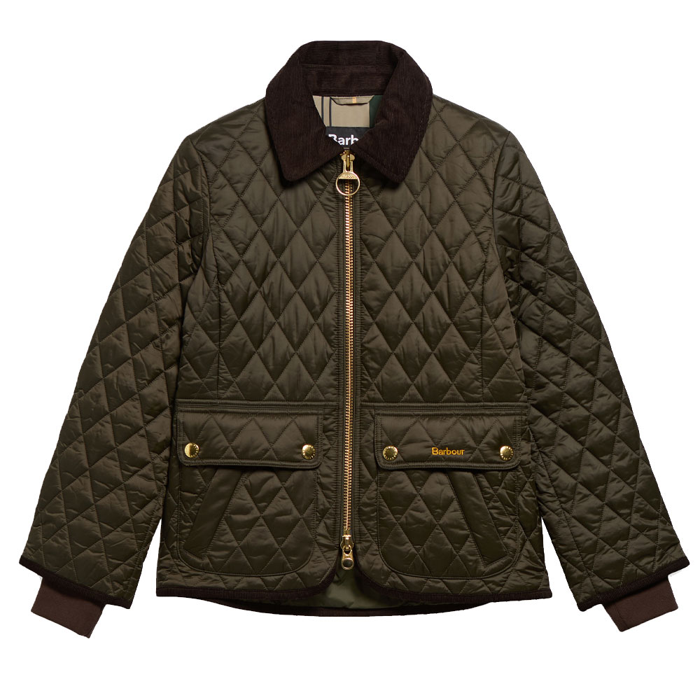 Damesjas Quilted Beadnell Sage/ Ancient | Barbour