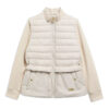 Damesjas Quilted Sweat Moonbeam | Barbour International