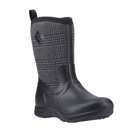 Dameslaars Arctic Weekend Black/plaid | Muckboot