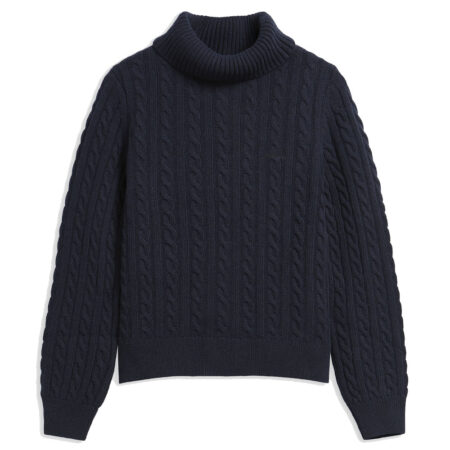 Damestrui Ambleside Cable Navy | Barbour