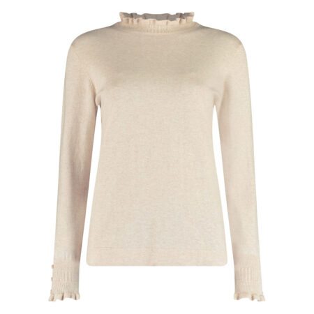 Damestrui Mock Neck Moon Mel | Bloomings