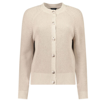 Damesvest Crew neck Moon Mel | Bloomings