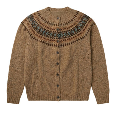 Damesvest Fairisle Yoke Knoydart | Harley of Schotland