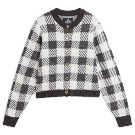 Damesvest Halina Truffle Multi | Barbour International