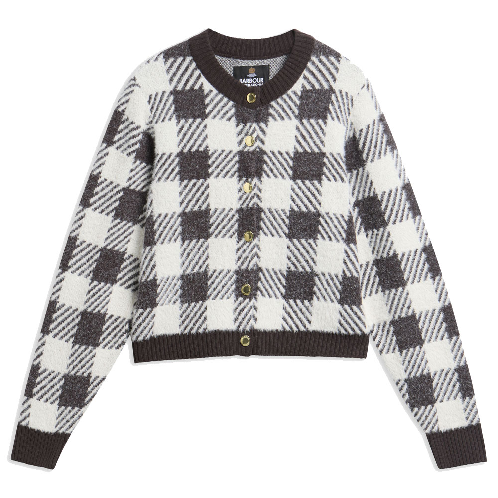 Damesvest Halina Truffle Multi | Barbour International