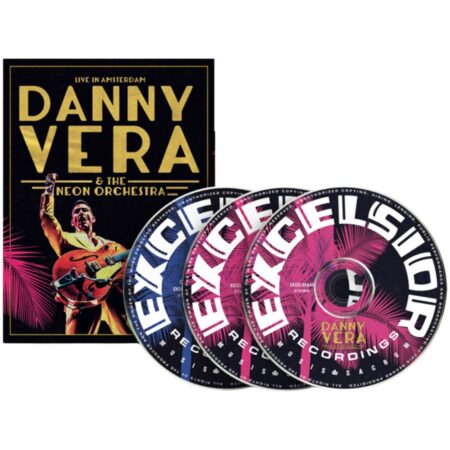 Danny Vera & The Neon Orchestra - Live At Ziggo Dome 2CD + Blu-Ray | PMD - Danny Vera