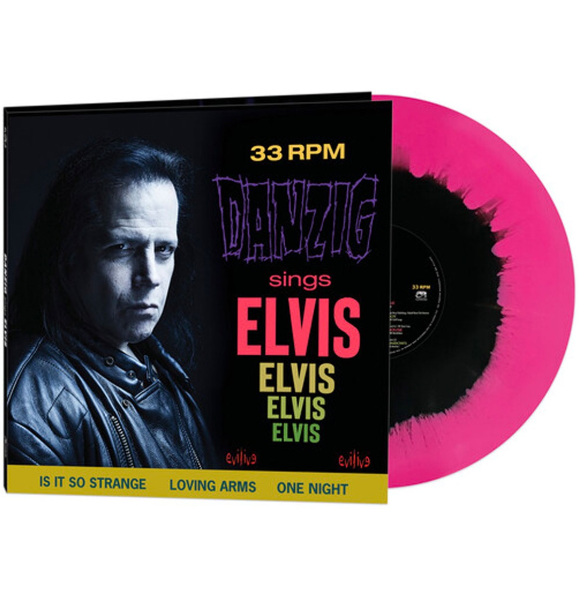 Danzig - Sings Elvis (Exclusive Gekleurd Vinyl) (LP) | Fiftiesstore