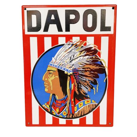 Dapol Emaille Bord - 40 x 30cm | Fiftiesstore